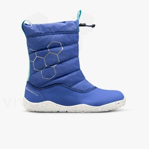 Blue Vivobarefoot Lumi X Arctic Angels Juniors Kids' Shoes | AU016WH