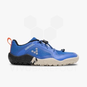 Blue Vivobarefoot Primus Trail II FG Preschool Kids' Shoes | AU088CP