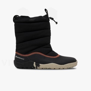 Obsidian Vivobarefoot Lumi FG Juniors Kids' Shoes | AU040YF