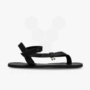 Obsidian Vivobarefoot San-Dal II Unisex Women's Lifestyle Shoes | AU127PV
