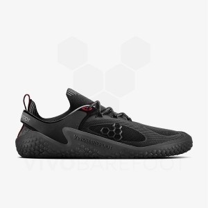 Obsidian / Dark Grey Vivobarefoot Motus Strength JJF Men's Training Shoes | AU337NN